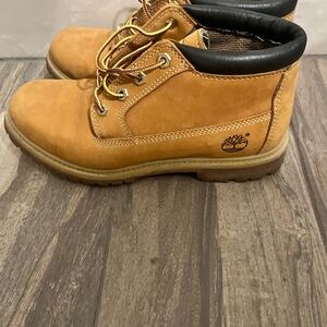Timberland Tan Leather Boots